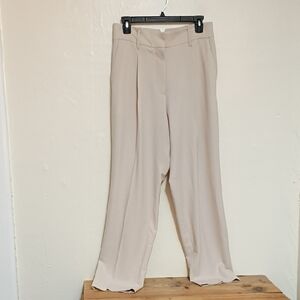 Dai High Waist Pleated Wool Blend Dress Pants Size 12